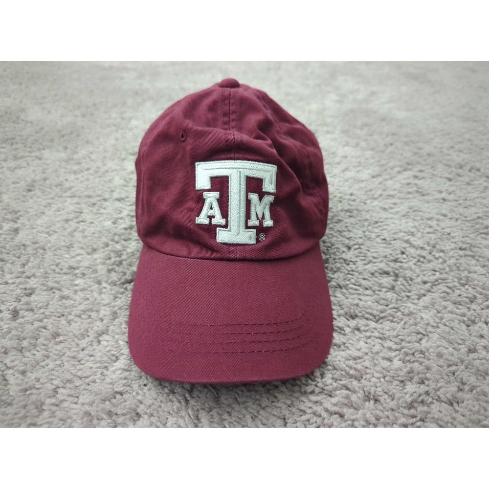 Texas A&M Aggies Baseball Hat‎ Cap Mens OSFM NCAA Signatures Strapback Maroon